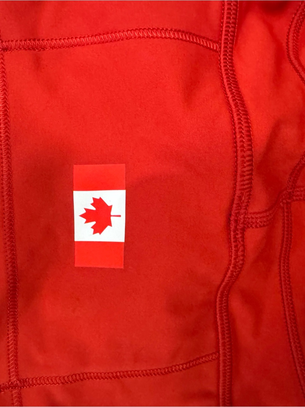lululemon athletica Canadian Olympic Rare Red High-Rise Leggings - Picture 5 of 6